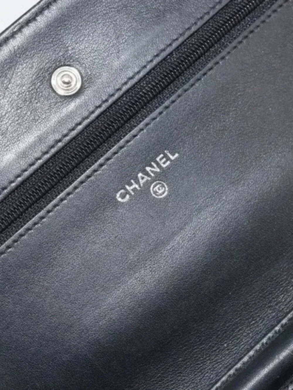 CHANEL brand	chanel color	black